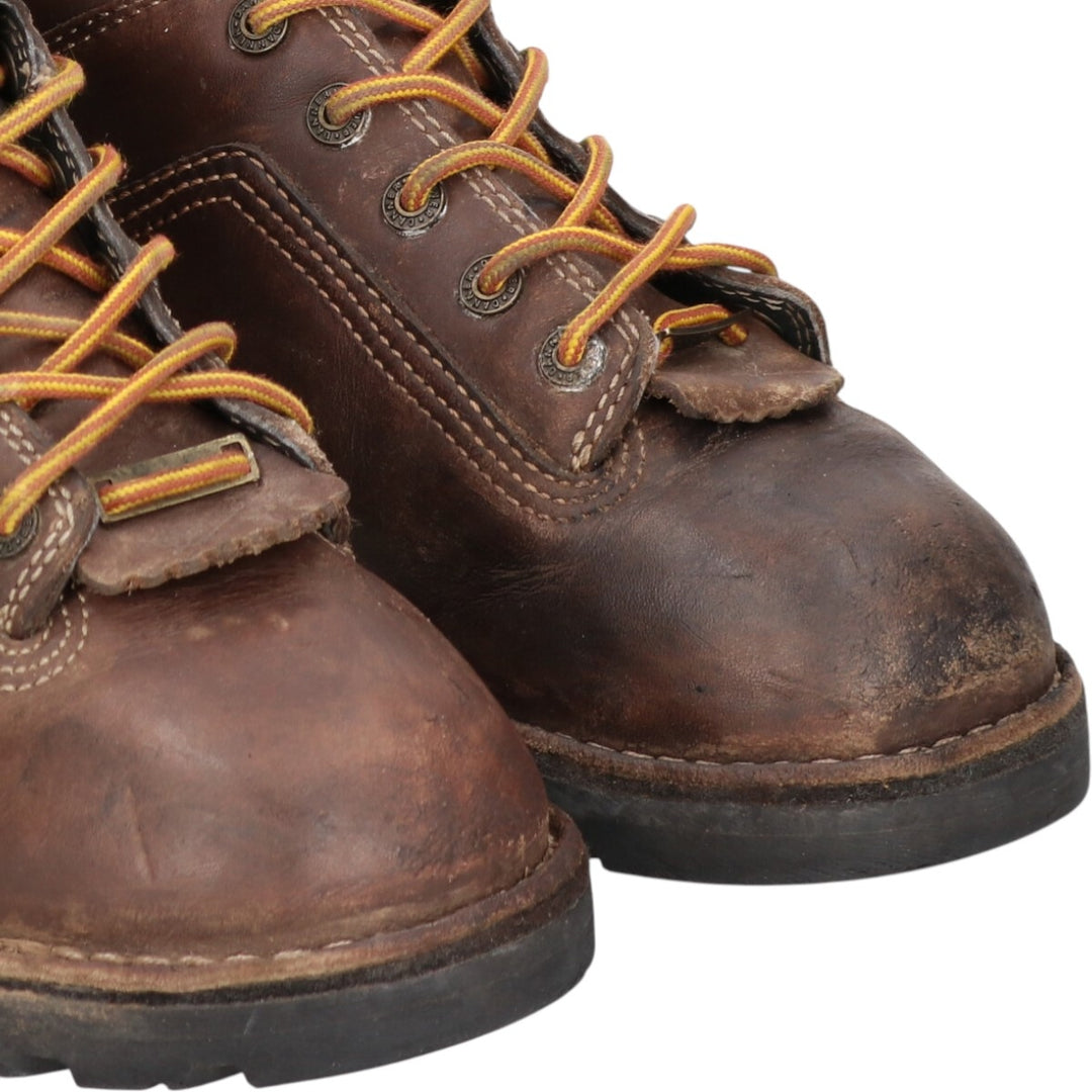 Danner Quarry Quilted Tan Work Boots, Size 6, Women's, Size 9.1" (saa013455) Women's 23.0cm genuine leather brown type Vintage Second Hand