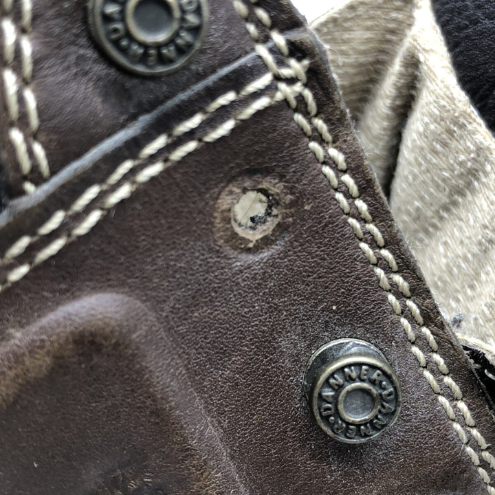 Danner Quarry Quilted Tan Work Boots, Size 6, Women's, Size 9.1" (saa013455) Women's 23.0cm genuine leather brown type Vintage Second Hand