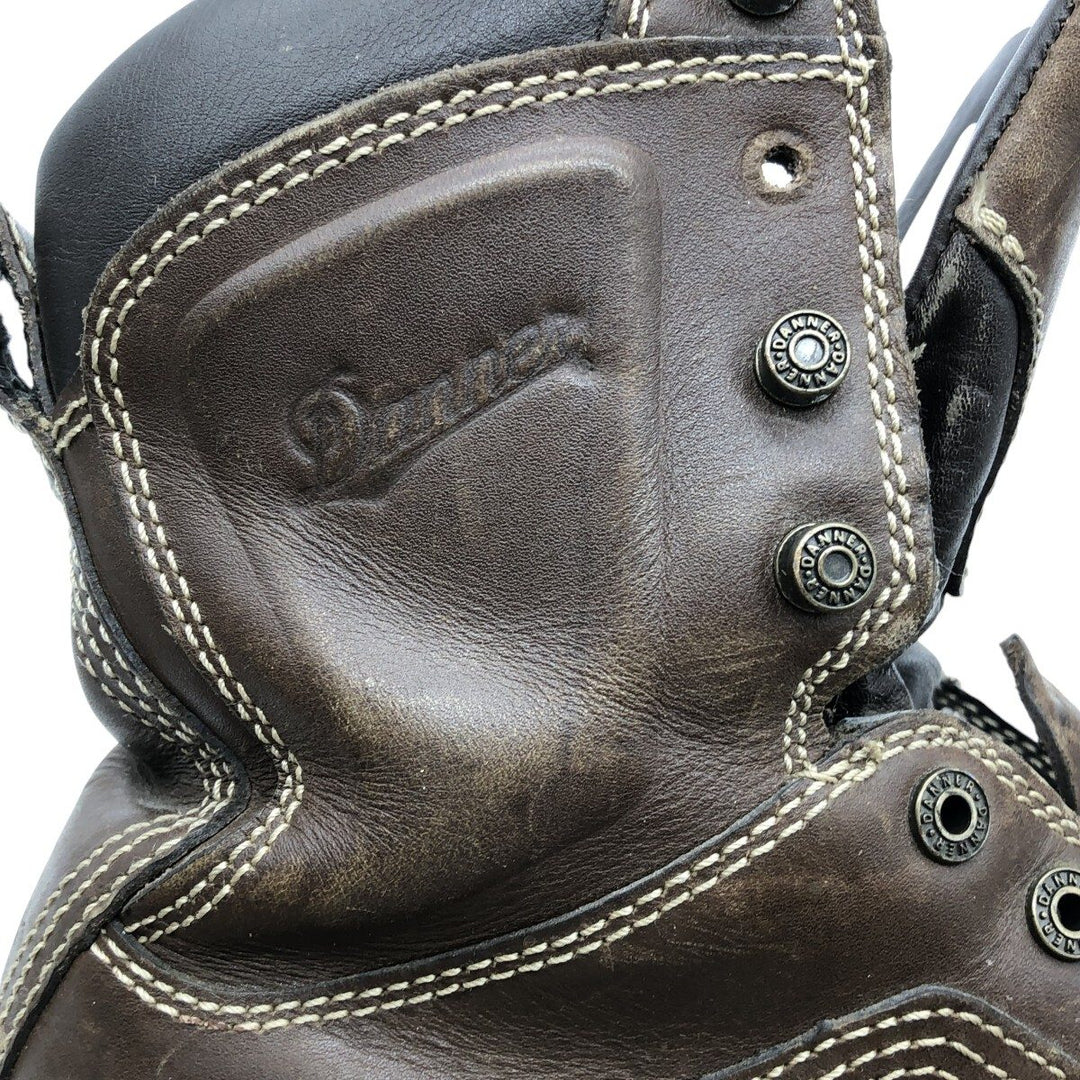 Danner Quarry Quilted Tan Work Boots, Size 6, Women's, Size 9.1" (saa013455) Women's 23.0cm genuine leather brown type Vintage Second Hand