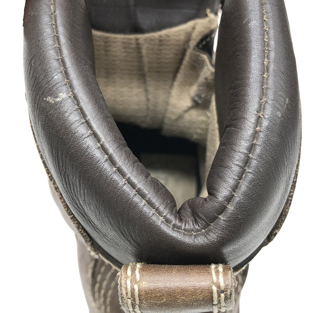 Danner Quarry Quilted Tan Work Boots, Size 6, Women's, Size 9.1" (saa013455) Women's 23.0cm genuine leather brown type Vintage Second Hand