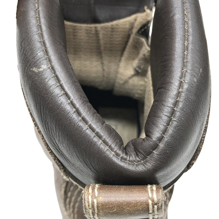 Danner Quarry Quilted Tan Work Boots, Size 6, Women's, Size 9.1" (saa013455) Women's 23.0cm genuine leather brown type Vintage Second Hand