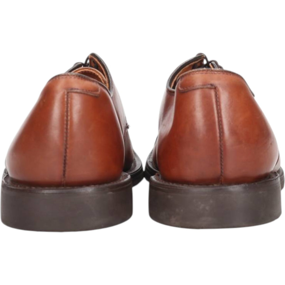 Allen Edmonds Perry Straight Tip Shoes, Made in USA, Size 8 D Men's 26.0cm genuine leather brown type Vintage Second Hand