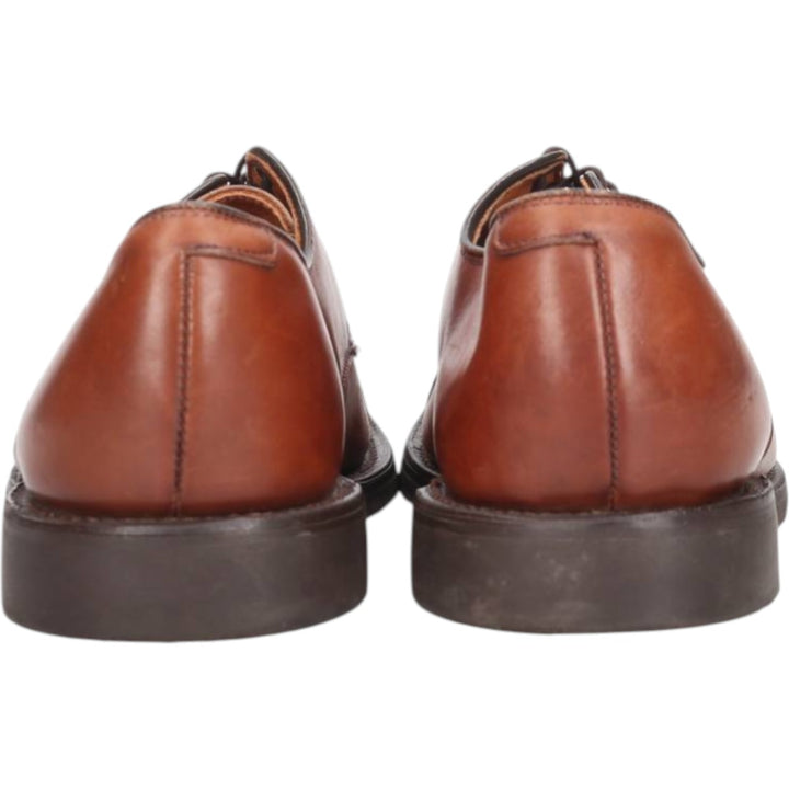 Allen Edmonds Perry Straight Tip Shoes, Made in USA, Size 8 D Men's 26.0cm genuine leather brown type Vintage Second Hand