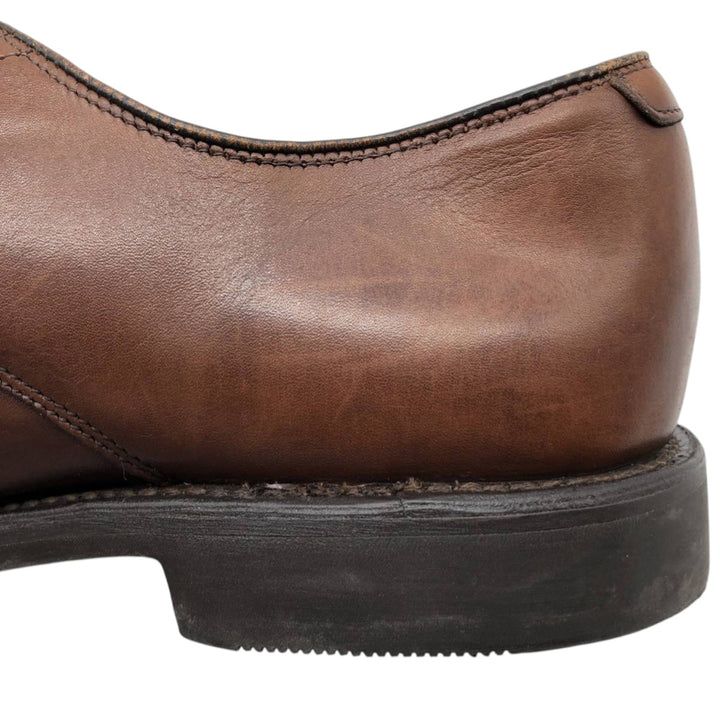Allen Edmonds Perry Straight Tip Shoes, Made in USA, Size 8 D Men's 26.0cm genuine leather brown type Vintage Second Hand