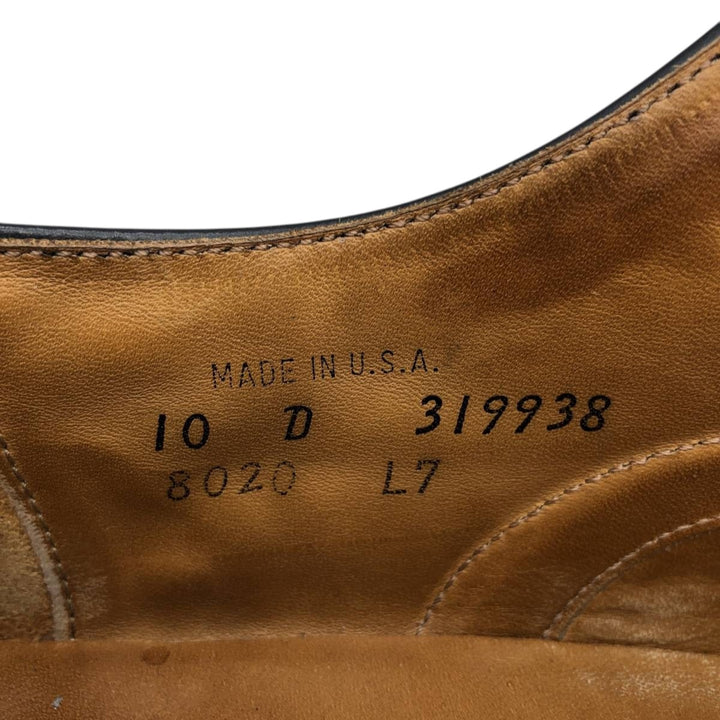 Cole Haan Semi-Brogue Wingtip Shoes, Made in USA, 10D, Men's Size 11 (equivalent) /saa013473 Men's 28.0cm genuine leather black type Vintage Second Hand