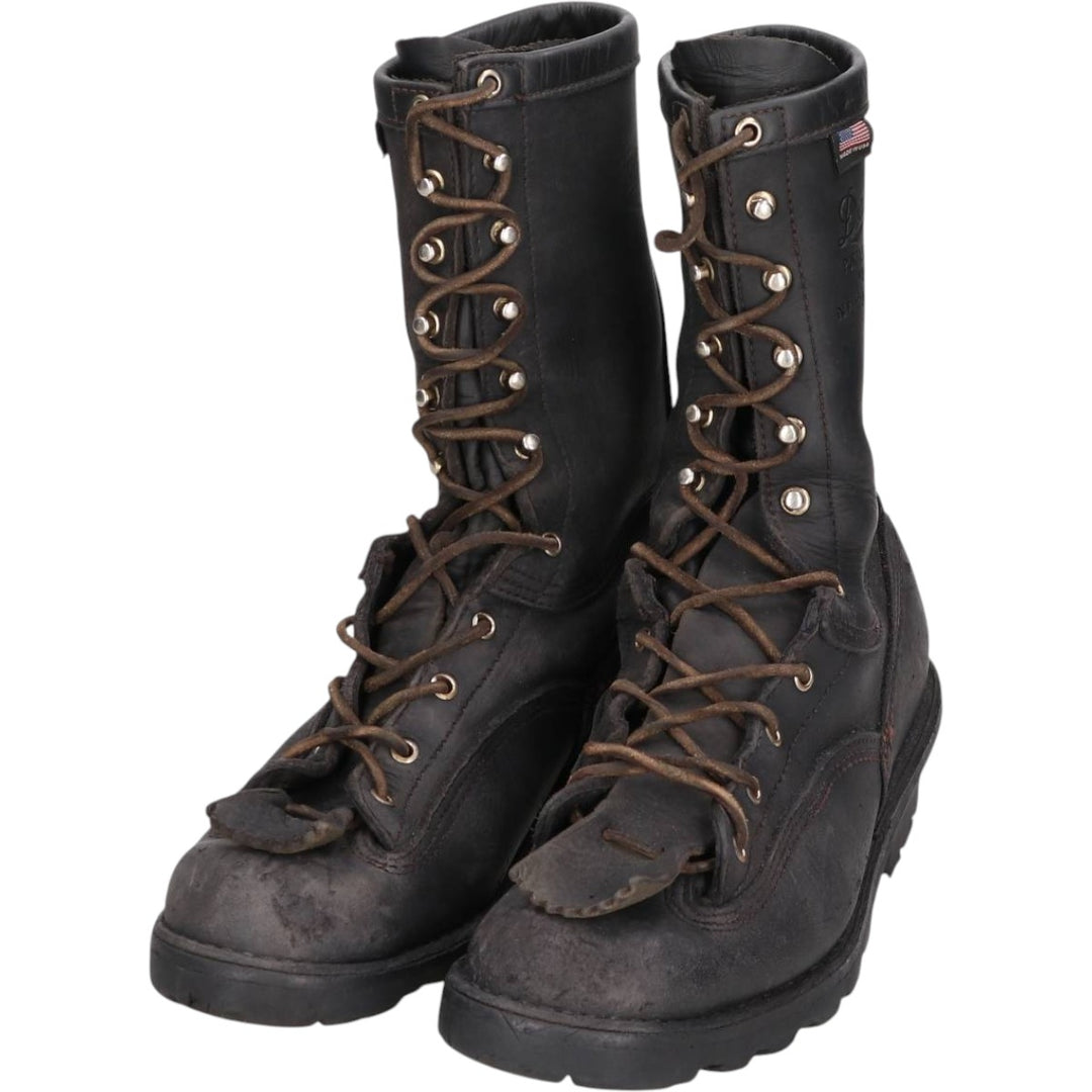 Danner 18102 Flashpoint 2 10 Black Platform Work Boots, Made in USA, Size 10D Men's 28.0cm unclear black type Vintage Second Hand