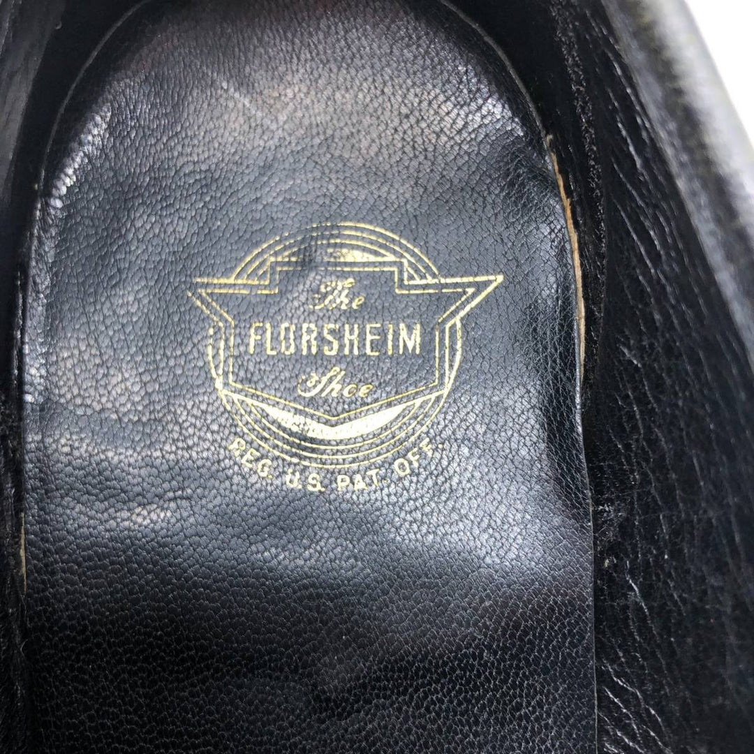 Florsheim Bit Loafers, Made in USA, 6D Men's 23.0cm genuine leather black type Vintage Second Hand