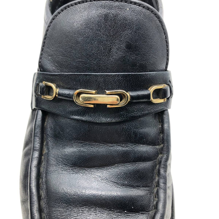 Florsheim Bit Loafers, Made in USA, 6D Men's 23.0cm genuine leather black type Vintage Second Hand