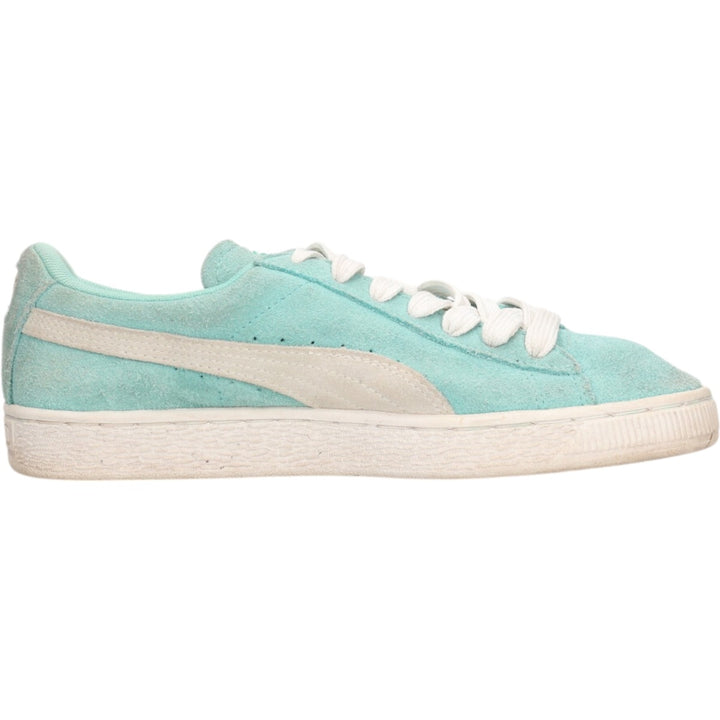 PUMA SUEDE CLASSIC Suede Sneakers 5 Women's 23.5cm suede Mint green Vintage Second Hand