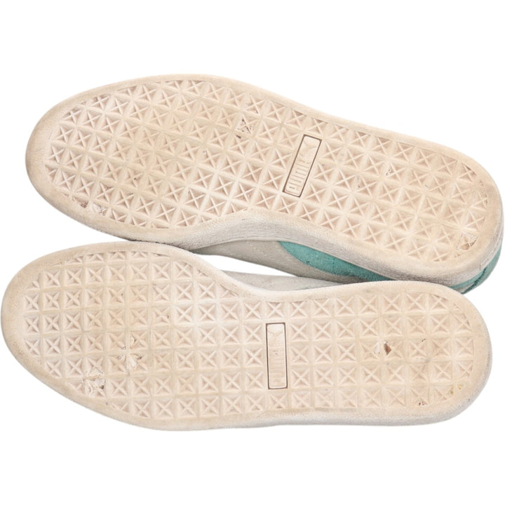 PUMA SUEDE CLASSIC Suede Sneakers 5 Women's 23.5cm suede Mint green Vintage Second Hand
