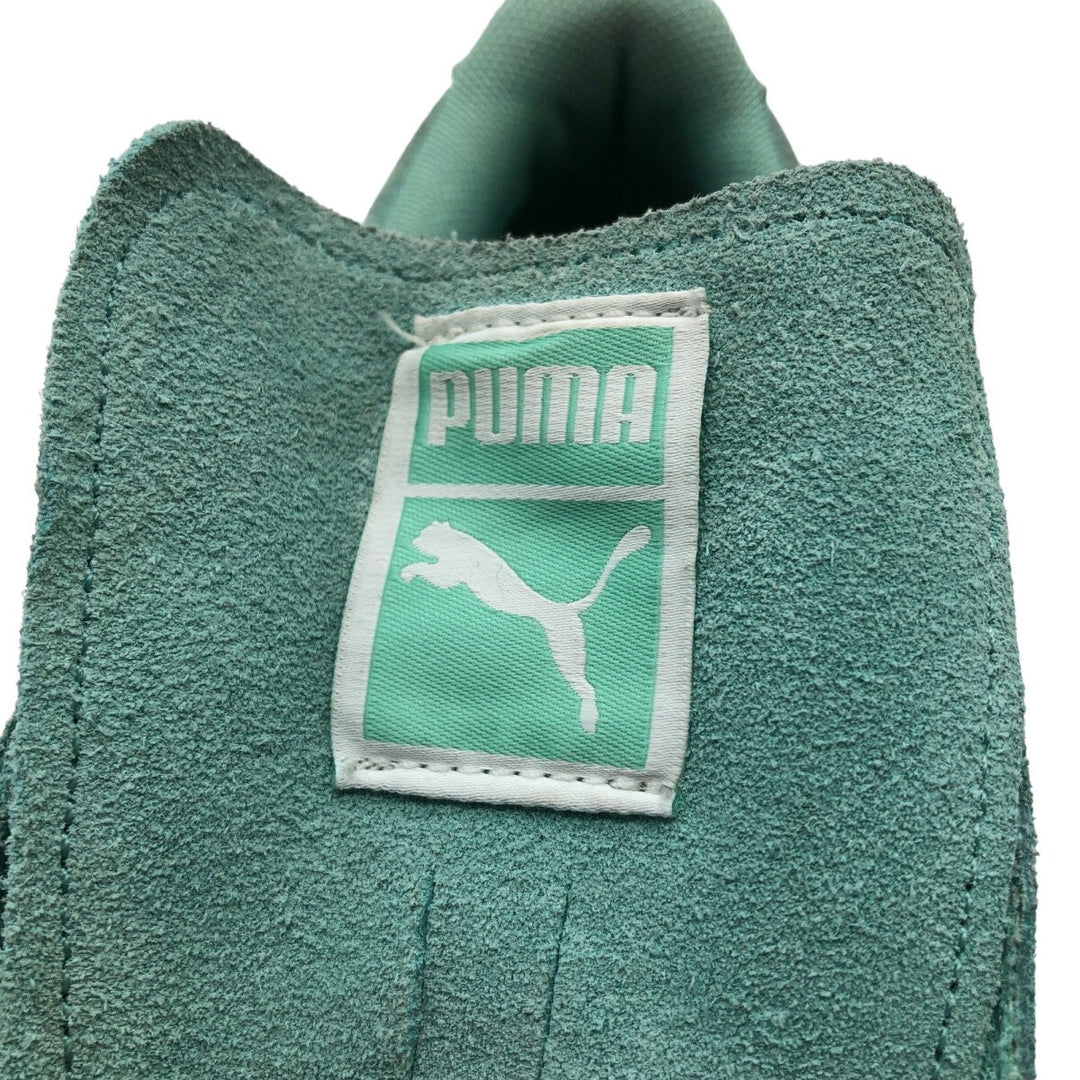 PUMA SUEDE CLASSIC Suede Sneakers 5 Women's 23.5cm suede Mint green Vintage Second Hand