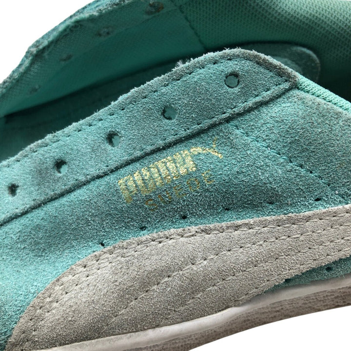 PUMA SUEDE CLASSIC Suede Sneakers 5 Women's 23.5cm suede Mint green Vintage Second Hand