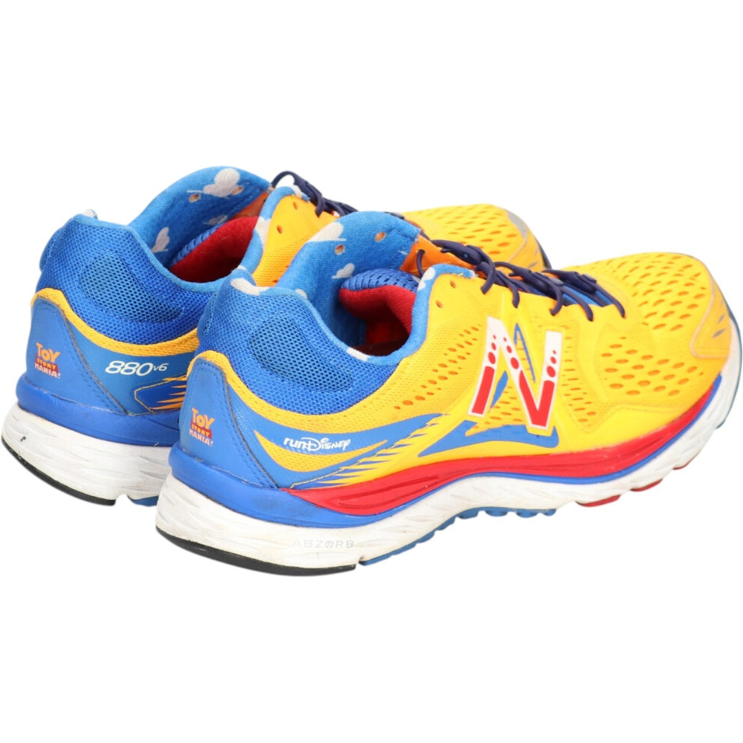New Balance 886V6 RunDisney Toy Story Mania Running Shoes 10 Men's 28.0cm unclear orange type Vintage Second Hand