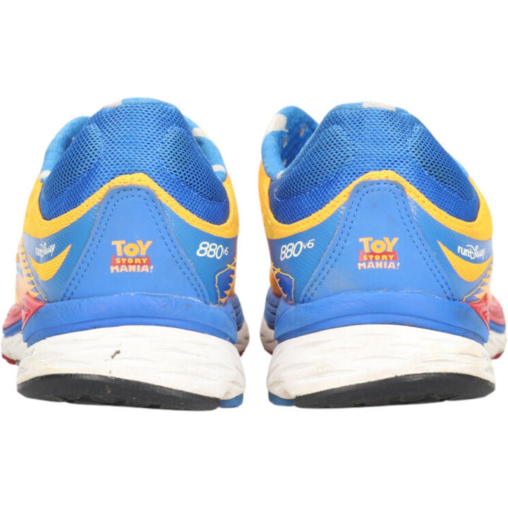 New Balance 886V6 RunDisney Toy Story Mania Running Shoes 10 Men's 28.0cm unclear orange type Vintage Second Hand