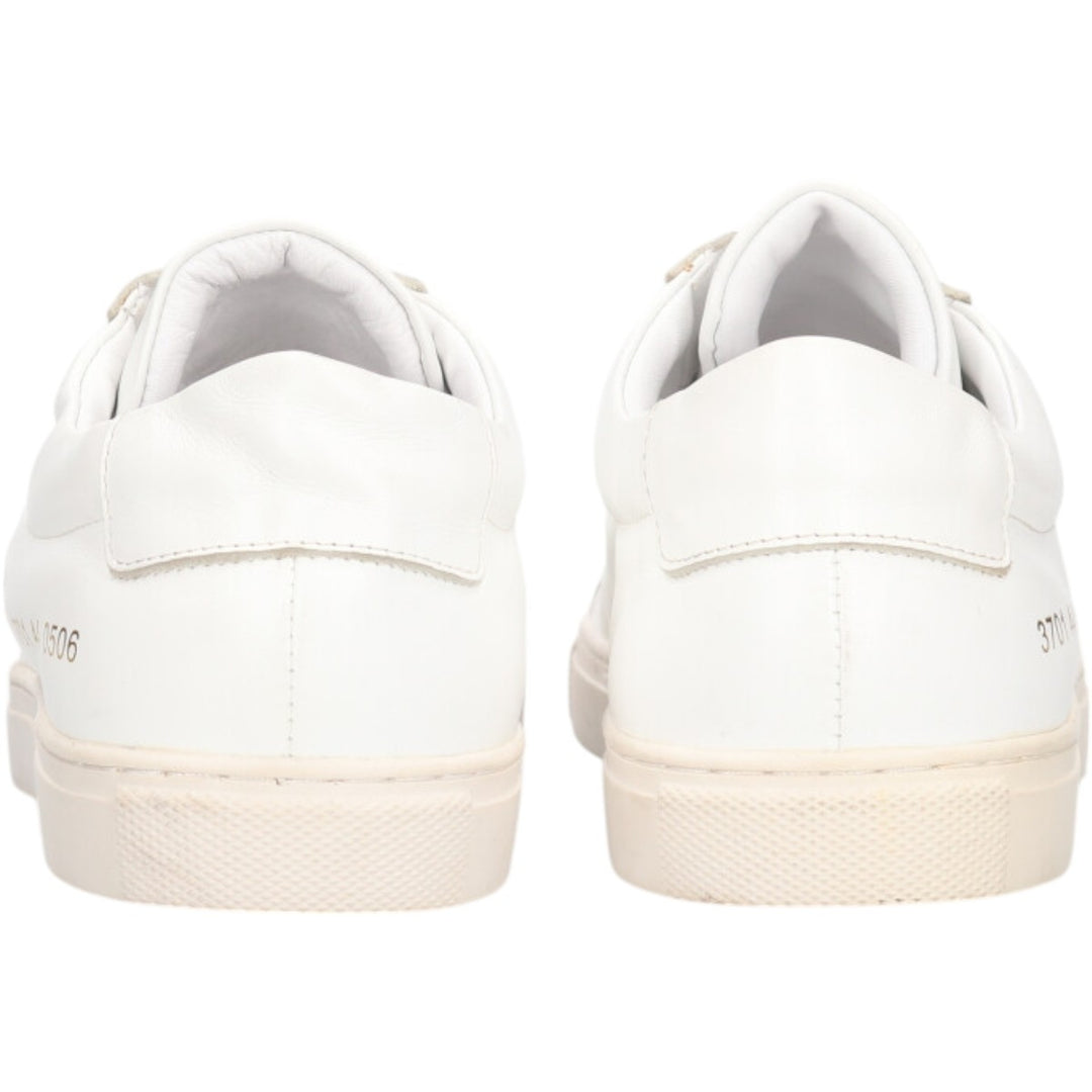 Common Projects 3701 ORIGINAL ACHILLES LOW Original Achilles Low Leather Sneakers 44 Men's 27.0cm genuine leather white type Vintage Second Hand