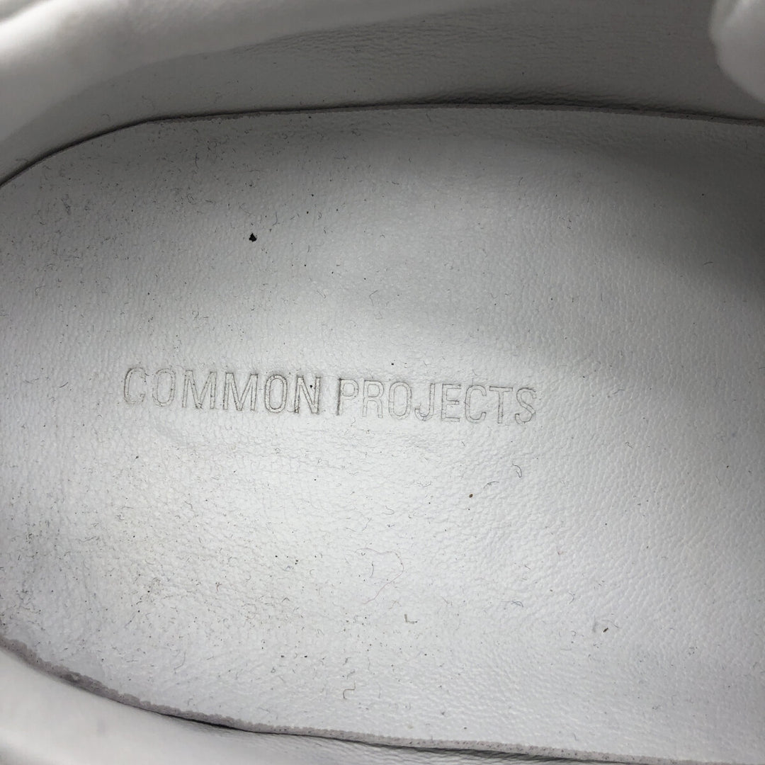 Common Projects 3701 ORIGINAL ACHILLES LOW Original Achilles Low Leather Sneakers 44 Men's 27.0cm genuine leather white type Vintage Second Hand