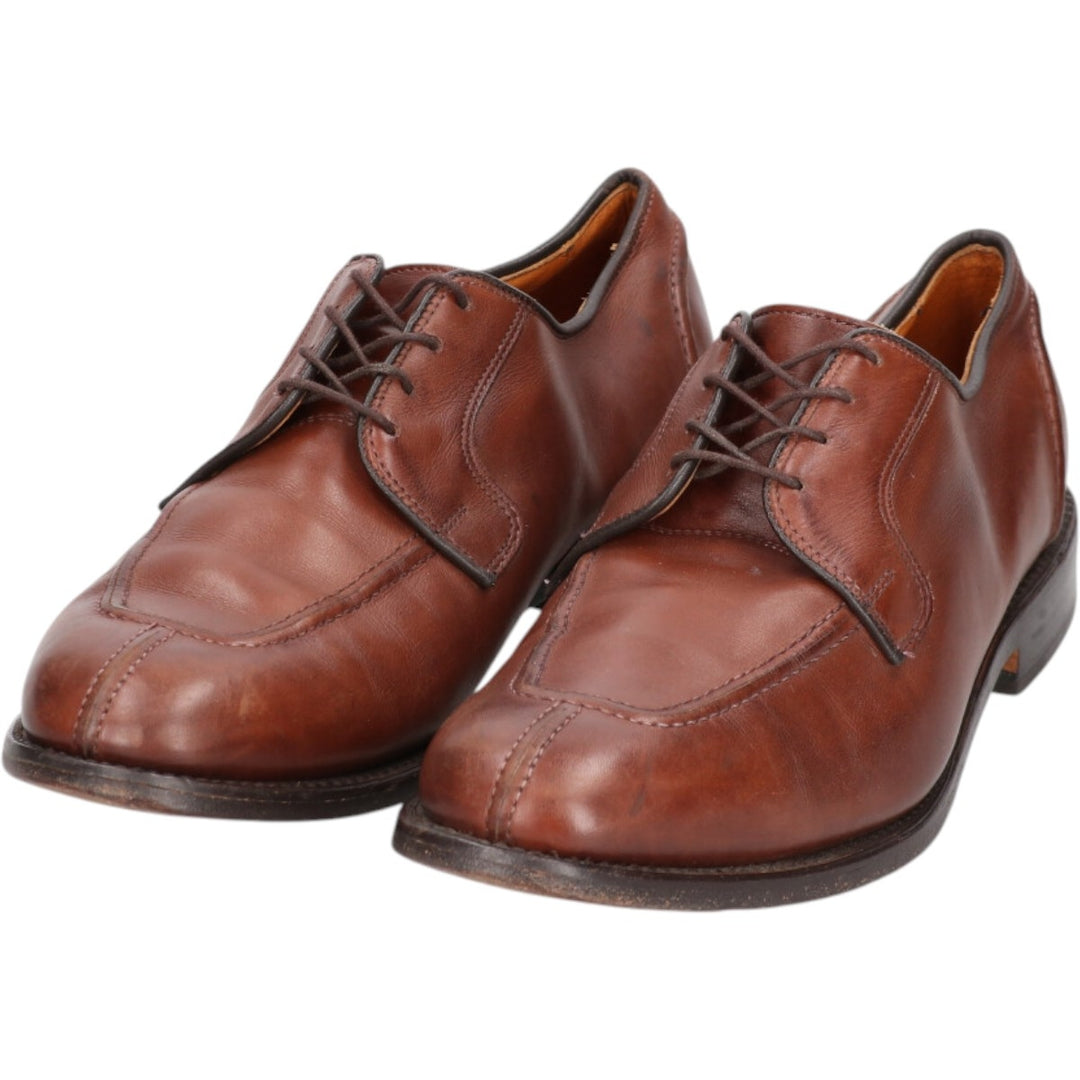 Allen Edmonds HANCOCK U-Tip Shoes Made in USA 9D Men's 27.0cm genuine leather brown type Vintage Second Hand