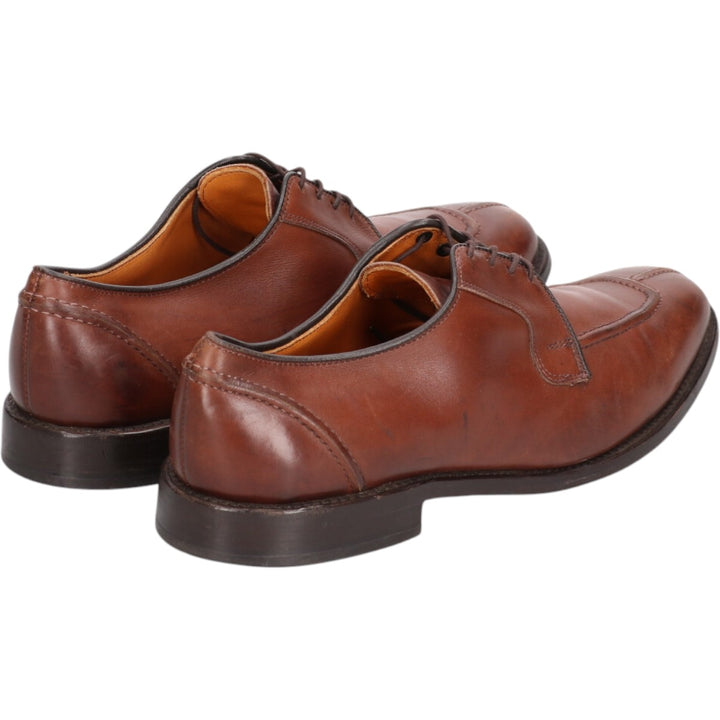 Allen Edmonds HANCOCK U-Tip Shoes Made in USA 9D Men's 27.0cm genuine leather brown type Vintage Second Hand