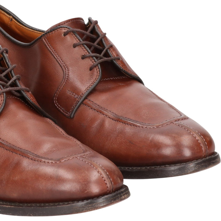 Allen Edmonds HANCOCK U-Tip Shoes Made in USA 9D Men's 27.0cm genuine leather brown type Vintage Second Hand
