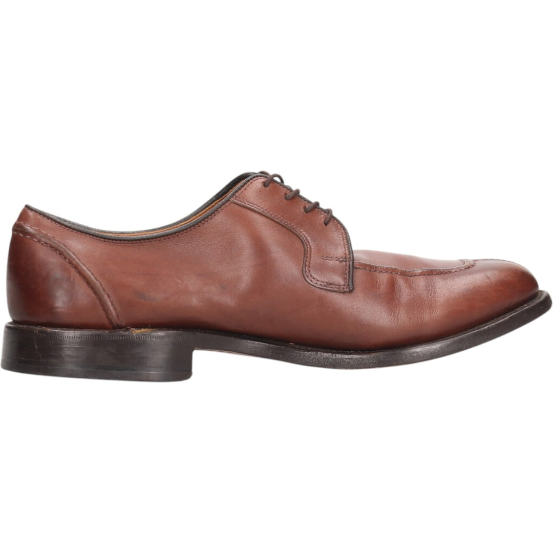 Allen Edmonds HANCOCK U-Tip Shoes Made in USA 9D Men's 27.0cm genuine leather brown type Vintage Second Hand