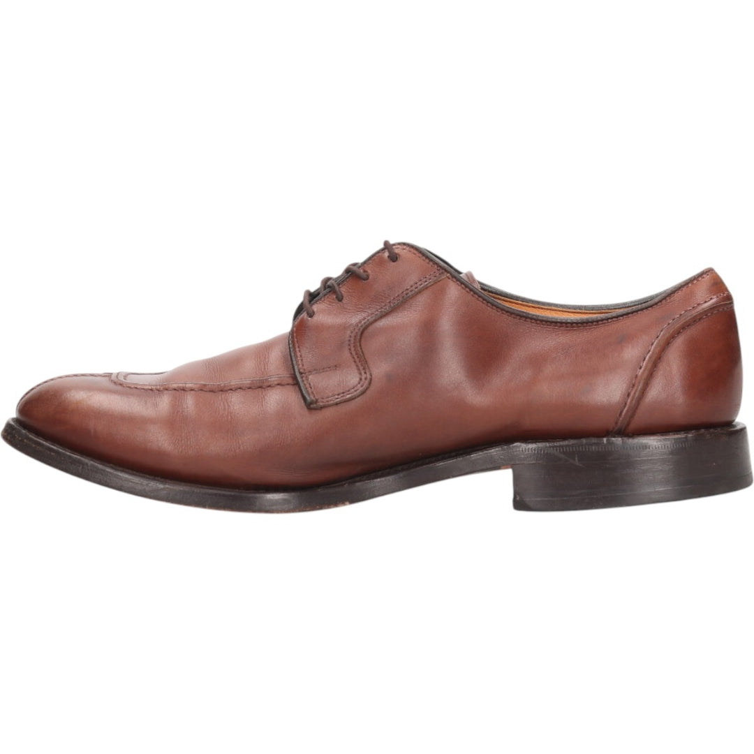 Allen Edmonds HANCOCK U-Tip Shoes Made in USA 9D Men's 27.0cm genuine leather brown type Vintage Second Hand