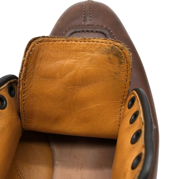 Allen Edmonds HANCOCK U-Tip Shoes Made in USA 9D Men's 27.0cm genuine leather brown type Vintage Second Hand
