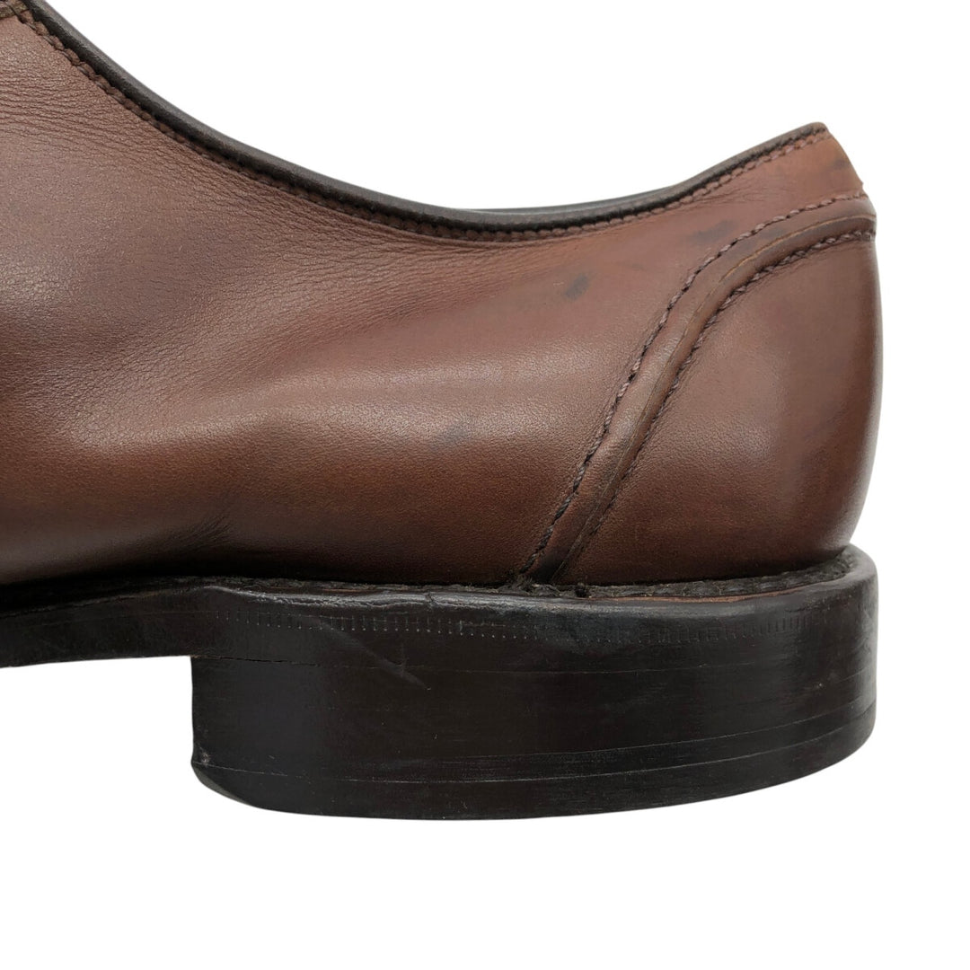 Allen Edmonds HANCOCK U-Tip Shoes Made in USA 9D Men's 27.0cm genuine leather brown type Vintage Second Hand