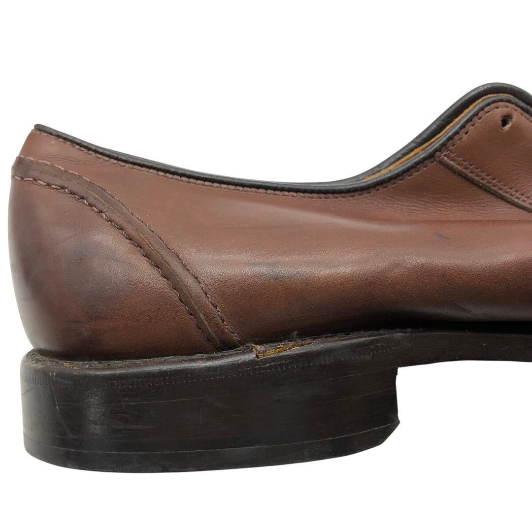 Allen Edmonds HANCOCK U-Tip Shoes Made in USA 9D Men's 27.0cm genuine leather brown type Vintage Second Hand