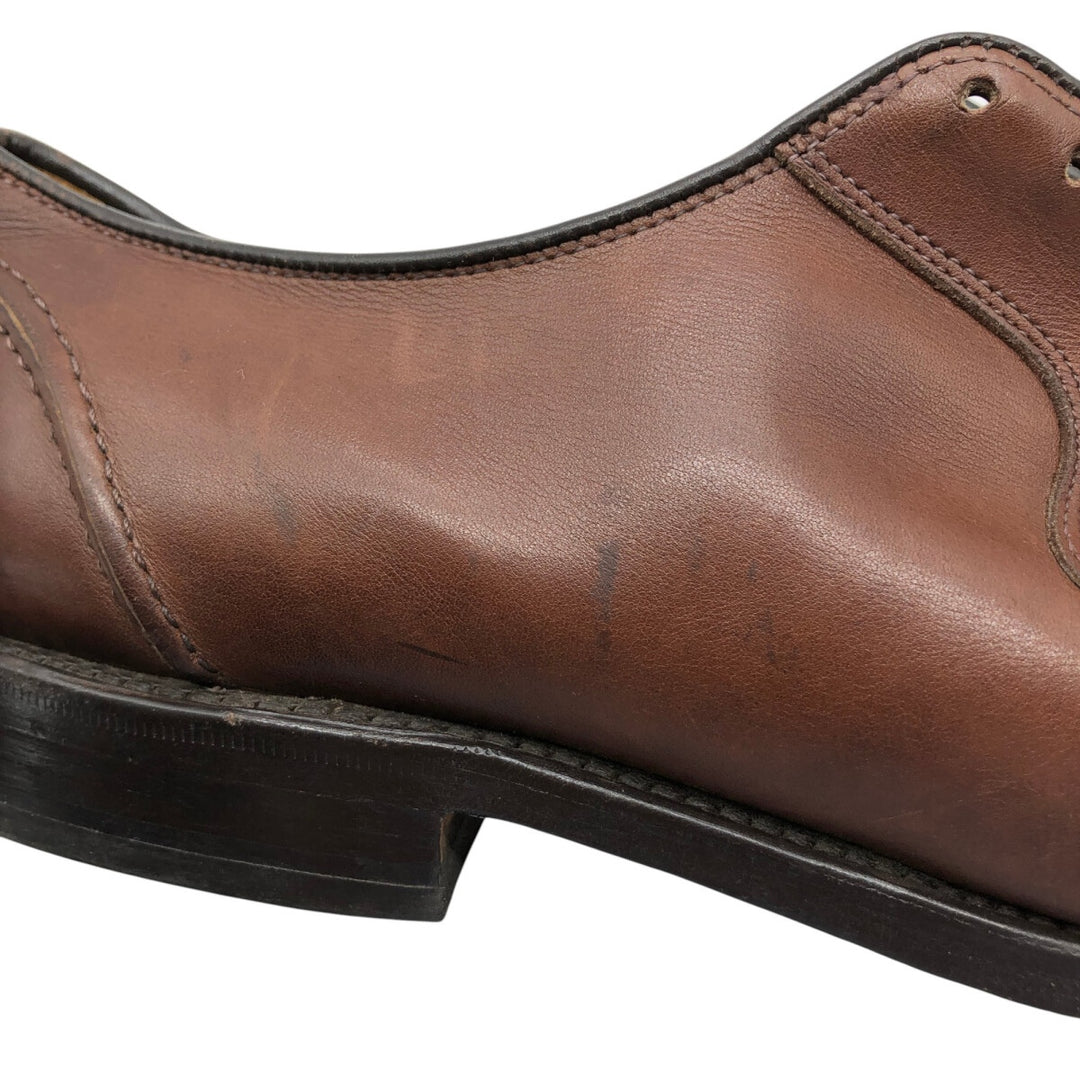 Allen Edmonds HANCOCK U-Tip Shoes Made in USA 9D Men's 27.0cm genuine leather brown type Vintage Second Hand