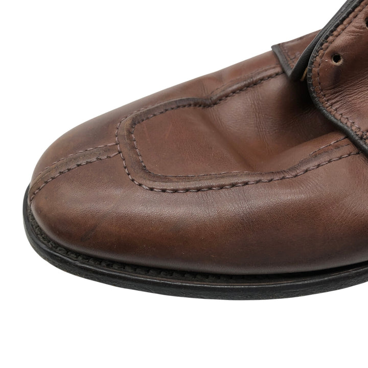 Allen Edmonds HANCOCK U-Tip Shoes Made in USA 9D Men's 27.0cm genuine leather brown type Vintage Second Hand