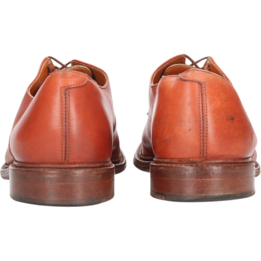 Tricker's LANCINI U-tip shoes, size 9.5 Men's 28.0cm genuine leather brown type Vintage Second Hand