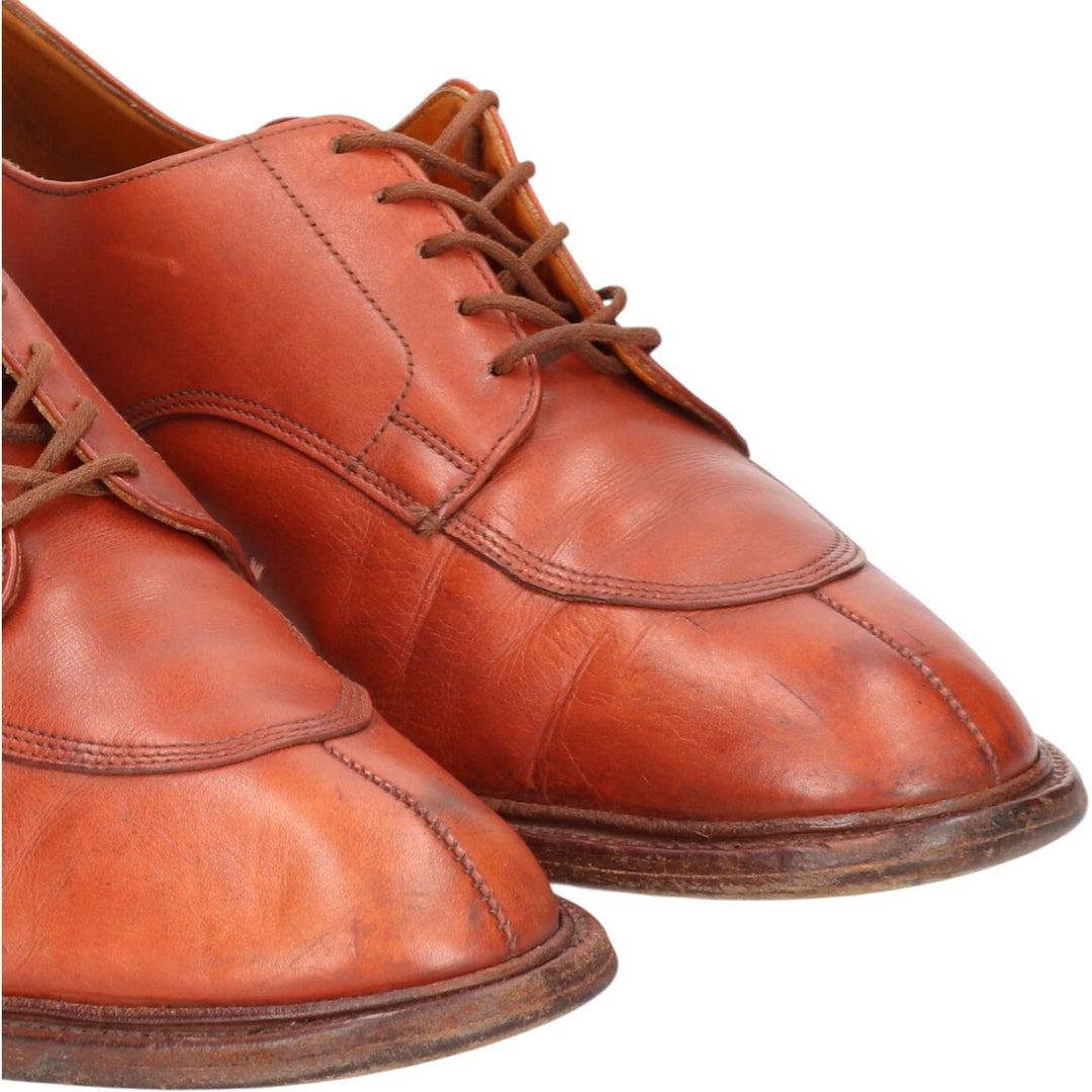 Tricker's LANCINI U-tip shoes, size 9.5 Men's 28.0cm genuine leather brown type Vintage Second Hand
