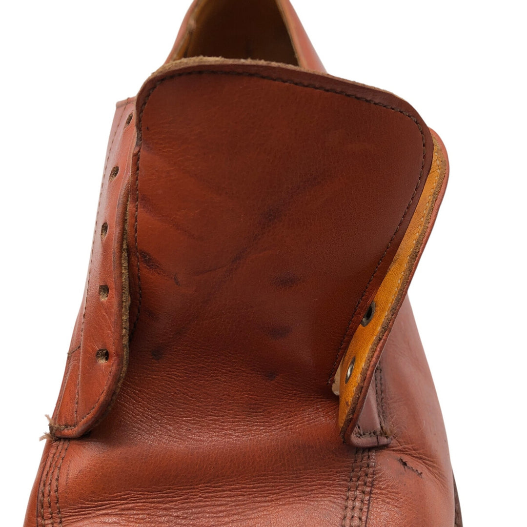 Tricker's LANCINI U-tip shoes, size 9.5 Men's 28.0cm genuine leather brown type Vintage Second Hand