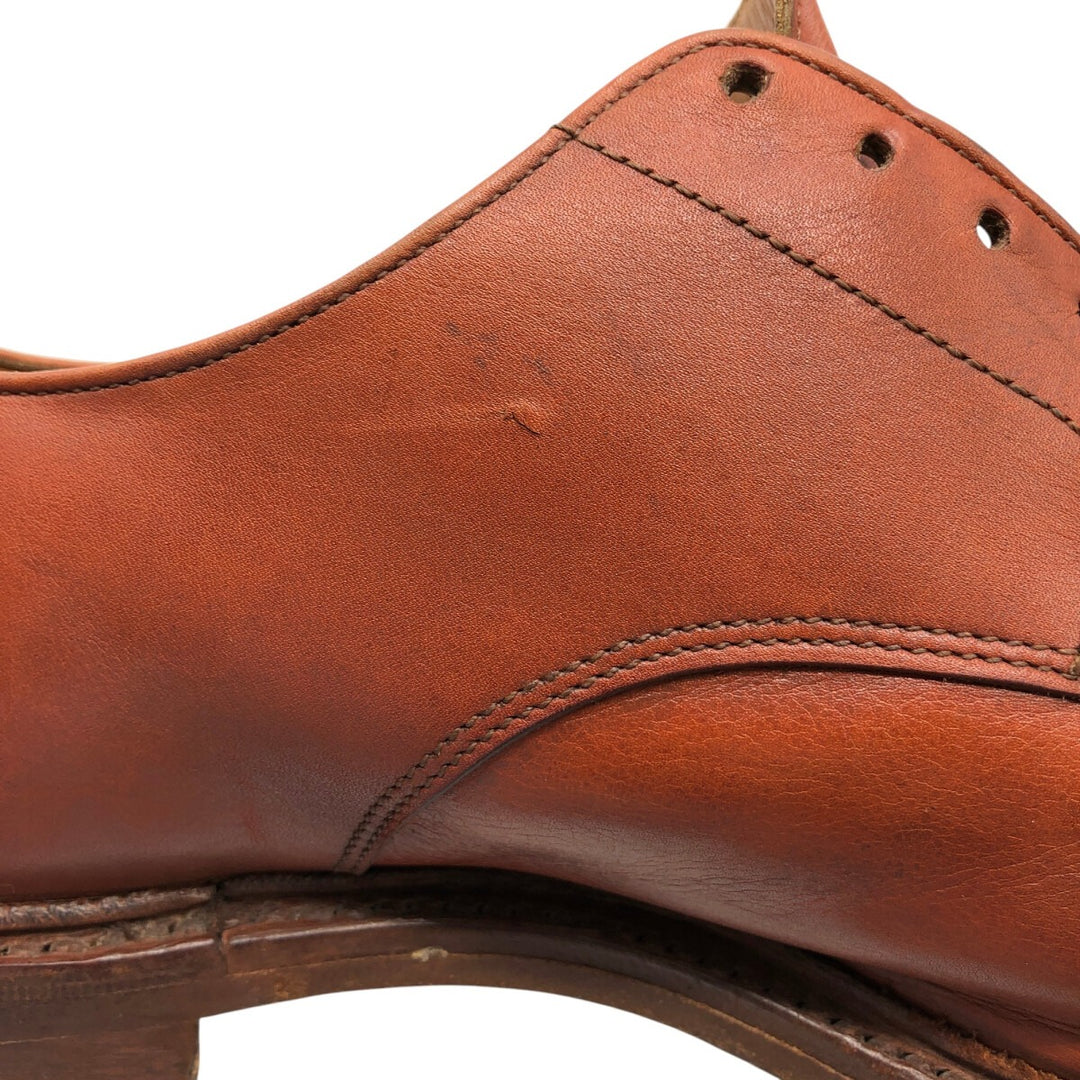 Tricker's LANCINI U-tip shoes, size 9.5 Men's 28.0cm genuine leather brown type Vintage Second Hand