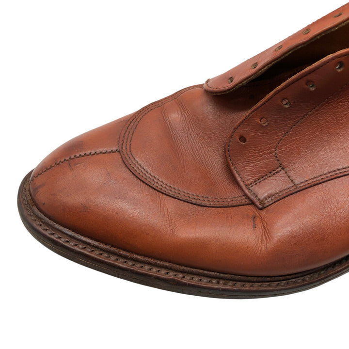 Tricker's LANCINI U-tip shoes, size 9.5 Men's 28.0cm genuine leather brown type Vintage Second Hand
