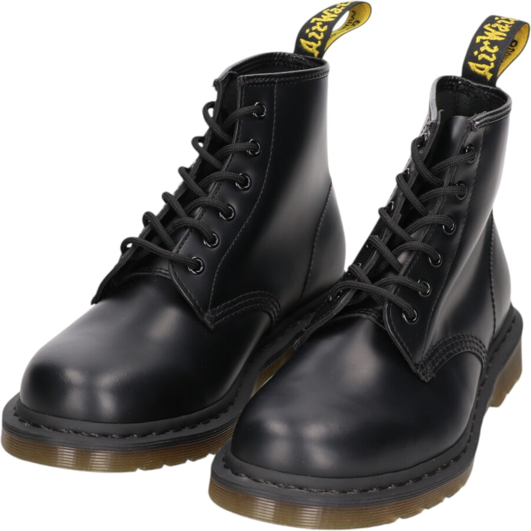 Dr. Martens 6-hole boots 8 Men's 27.0cm genuine leather black type Vintage Second Hand