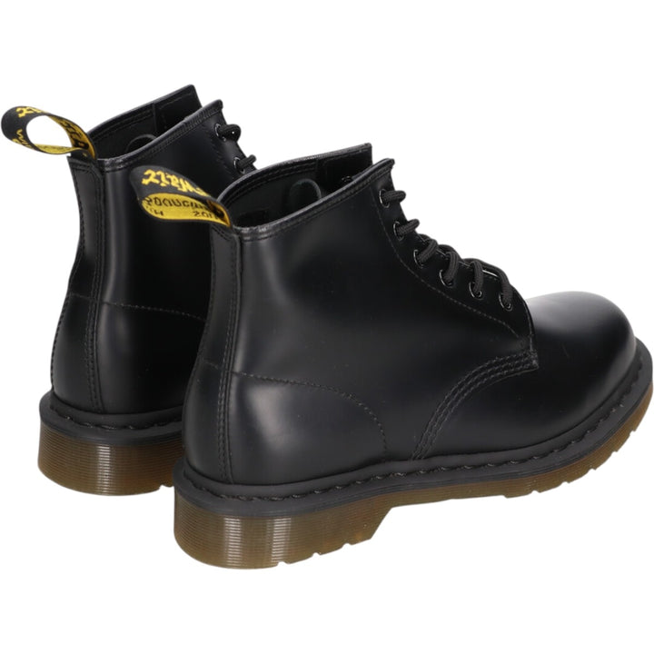 Dr. Martens 6-hole boots 8 Men's 27.0cm genuine leather black type Vintage Second Hand