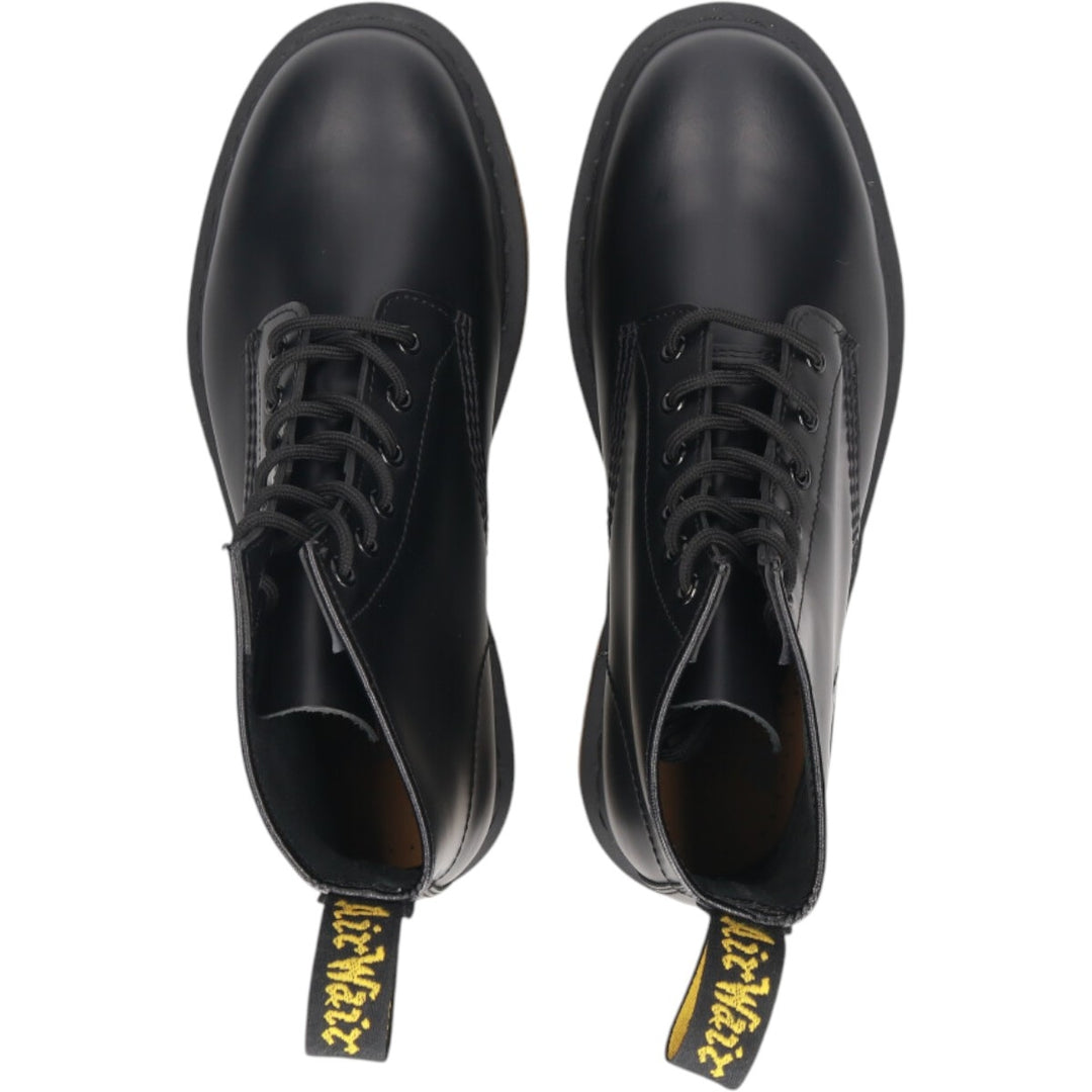 Dr. Martens 6-hole boots 8 Men's 27.0cm genuine leather black type Vintage Second Hand