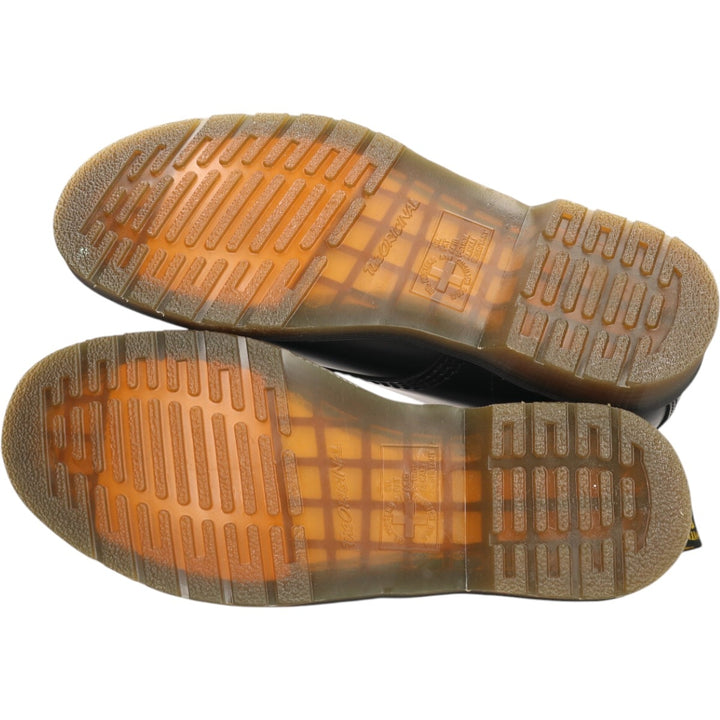 Dr. Martens 6-hole boots 8 Men's 27.0cm genuine leather black type Vintage Second Hand