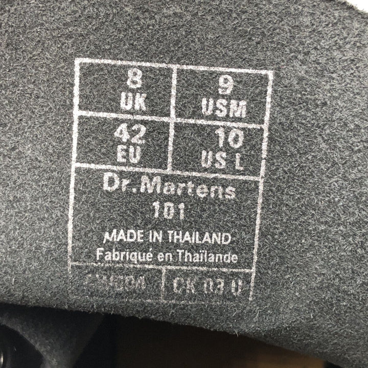 Dr. Martens 6-hole boots 8 Men's 27.0cm genuine leather black type Vintage Second Hand