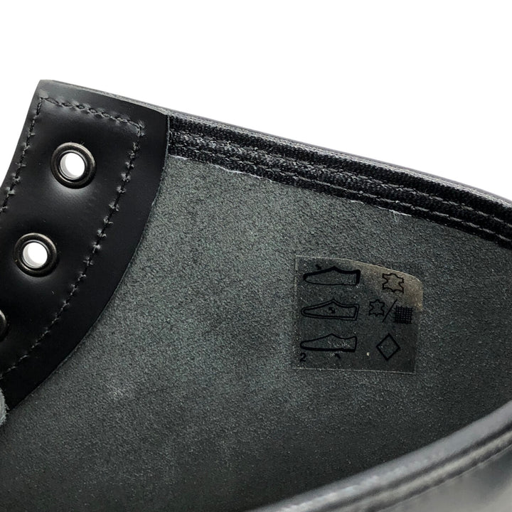 Dr. Martens 6-hole boots 8 Men's 27.0cm genuine leather black type Vintage Second Hand