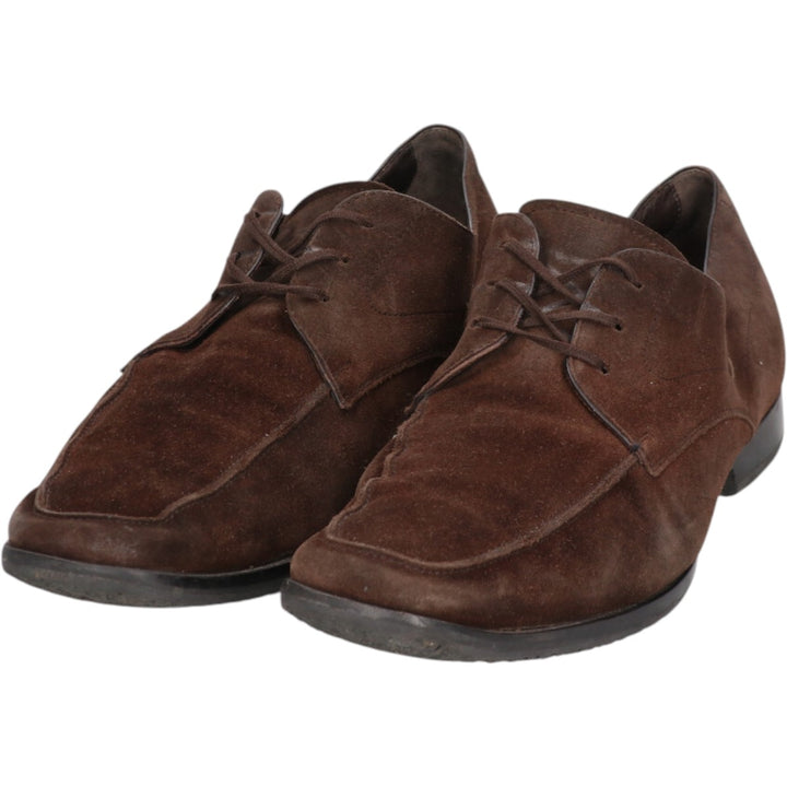 Tod's U-tip shoes, made in Italy, size 9 Men's 27.5cm Genuine Leather Suede brown type Vintage Second Hand