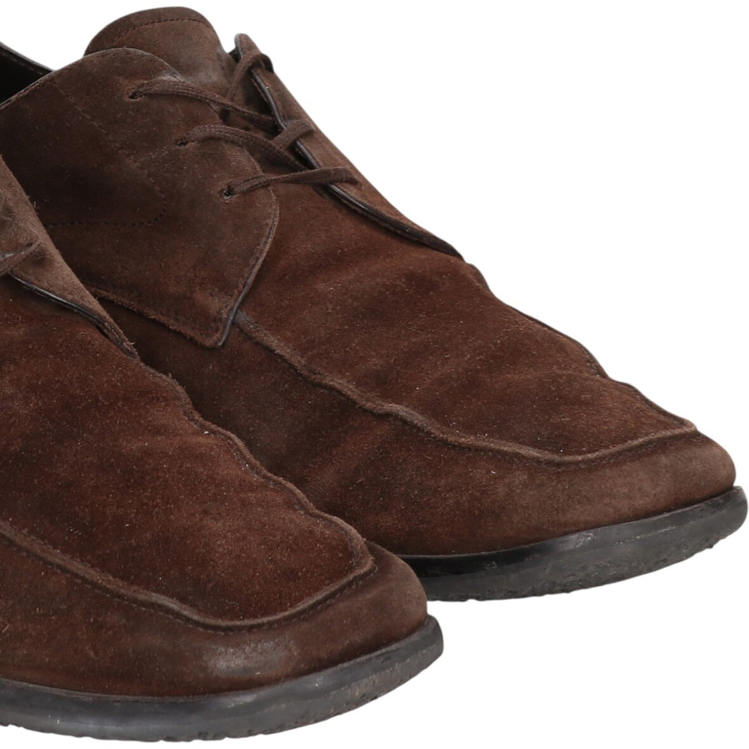 Tod's U-tip shoes, made in Italy, size 9 Men's 27.5cm Genuine Leather Suede brown type Vintage Second Hand
