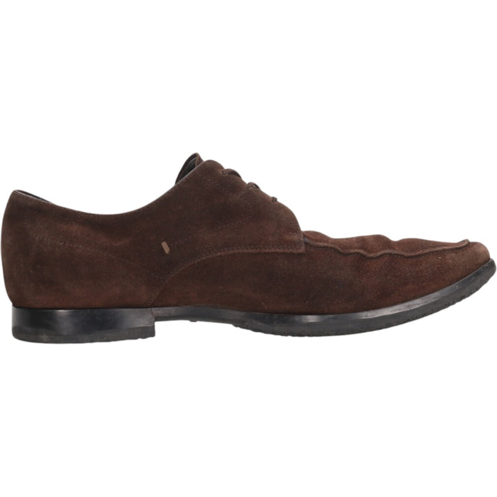 Tod's U-tip shoes, made in Italy, size 9 Men's 27.5cm Genuine Leather Suede brown type Vintage Second Hand