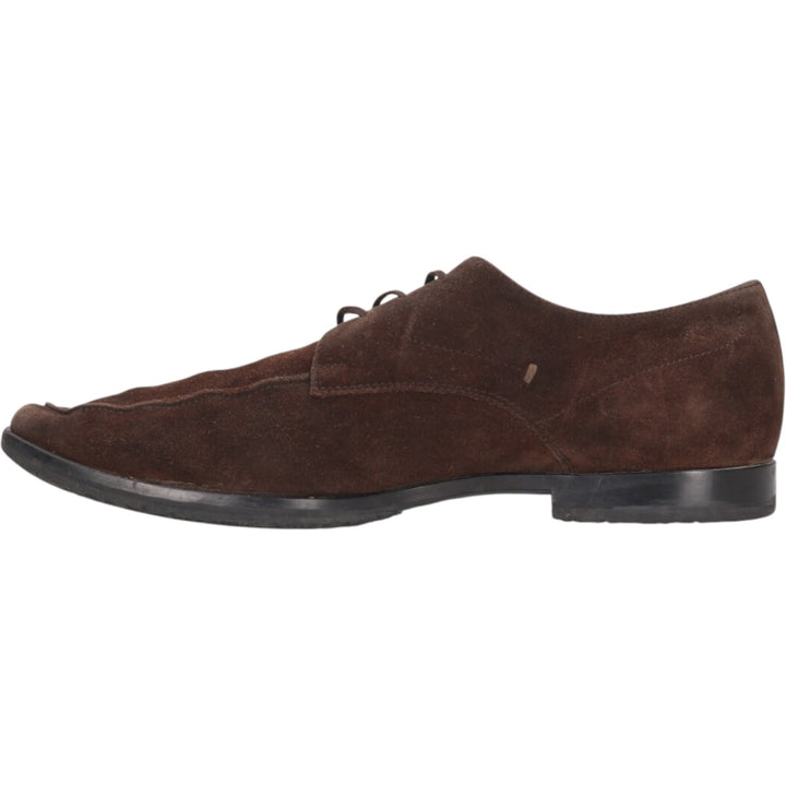 Tod's U-tip shoes, made in Italy, size 9 Men's 27.5cm Genuine Leather Suede brown type Vintage Second Hand