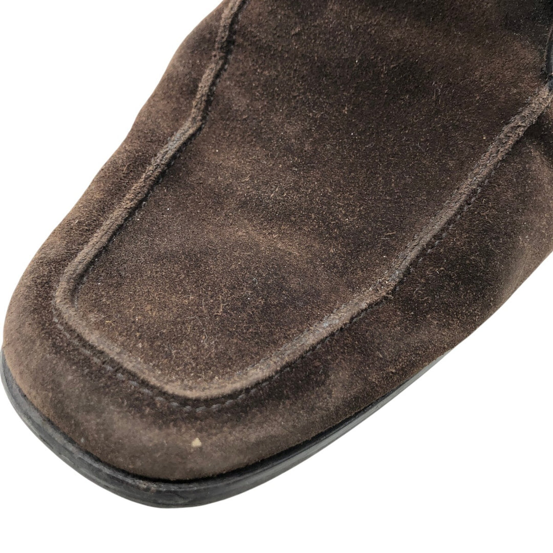 Tod's U-tip shoes, made in Italy, size 9 Men's 27.5cm Genuine Leather Suede brown type Vintage Second Hand