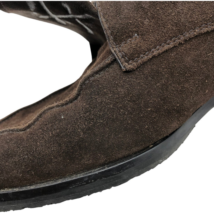 Tod's U-tip shoes, made in Italy, size 9 Men's 27.5cm Genuine Leather Suede brown type Vintage Second Hand