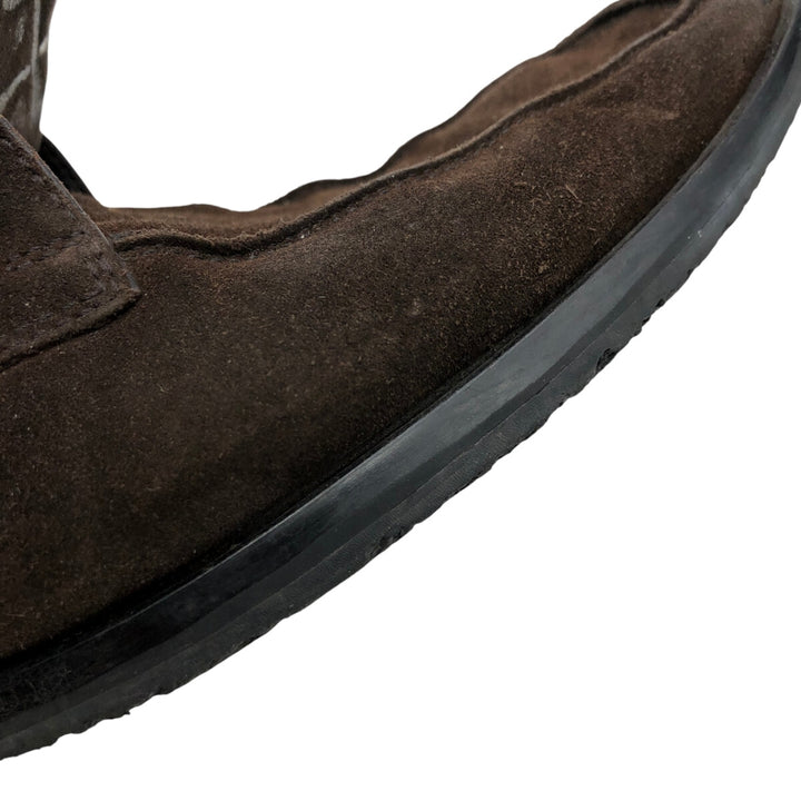 Tod's U-tip shoes, made in Italy, size 9 Men's 27.5cm Genuine Leather Suede brown type Vintage Second Hand