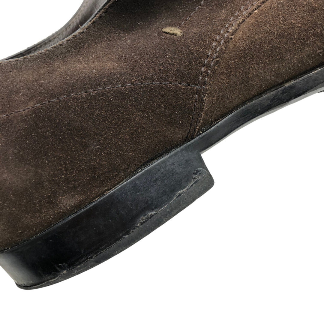 Tod's U-tip shoes, made in Italy, size 9 Men's 27.5cm Genuine Leather Suede brown type Vintage Second Hand
