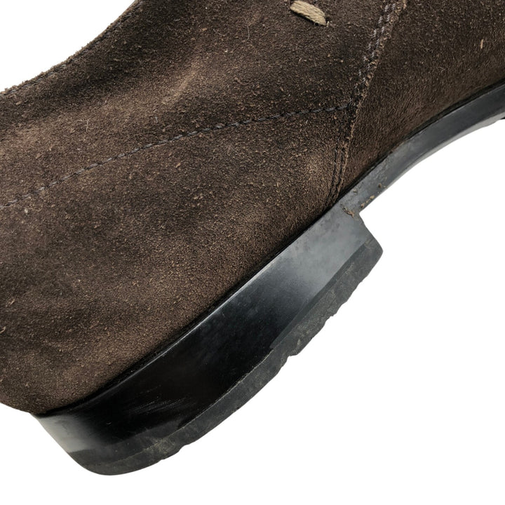Tod's U-tip shoes, made in Italy, size 9 Men's 27.5cm Genuine Leather Suede brown type Vintage Second Hand
